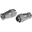 JAE Circular Connector Miniature Cable Plug, Male, 16 Contacts, 10A, Threaded Mating, Aluminium Alloy Housing SRCN6A25-16P