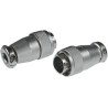 JAE Circular Connector Miniature Cable Plug, Male, 16 Contacts, 10A, Threaded Mating, Aluminium Alloy Housing SRCN6A25-16P