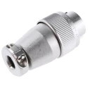 JAE Miniature Circular Connector, 10 Contacts, Cable Mount, Plug Female, Aluminium Alloy Housing, 250-350V, 5A SRCN6A16-10S