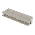2E DIN 41612 11 Way 7.62 mm Pitch, Type Through Hole, Type H11, Solder Class C1, 1 Row Male, Right Angle 233230 / 233230-E