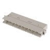 2E DIN 41612 11 Way 7.62 mm Pitch, Type Through Hole, Type H11, Solder Class C1, 1 Row Male, Right Angle 233230 / 233230-E