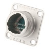 JAE Circular Connector, 5 Contacts, Panel Mount Plug, Miniature Connector, Male, Aluminium Alloy Housing SRCN2A13-5P