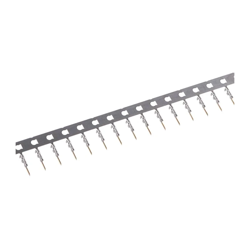 JAE FI-R Series Male Crimp Terminal, 36 AWG Minimum Wire Size, 30 AWG Maximum Wire Size, Gold Plated FI-RC3-1A-1E-15000