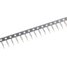 JAE FI-R Series Male Crimp Terminal, 36 AWG Minimum Wire Size, 30 AWG Maximum Wire Size, Gold Plated FI-RC3-1A-1E-15000