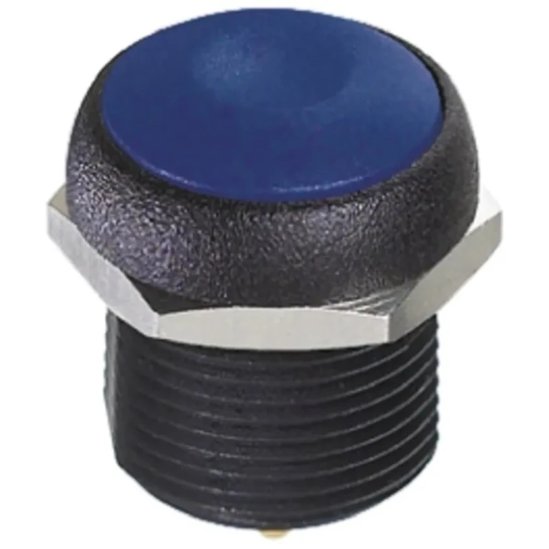 APEM Push Button Switch, Momentary, Panel Mount, 16 mm Cutout, SPST, IP67, Green Actuator IRR3S432