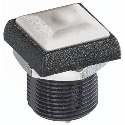 APEM Push Button Switch Momentary Panel Mount 16 mm Cutout SPST IP67 48 V DC 250 V AC IRC3S472