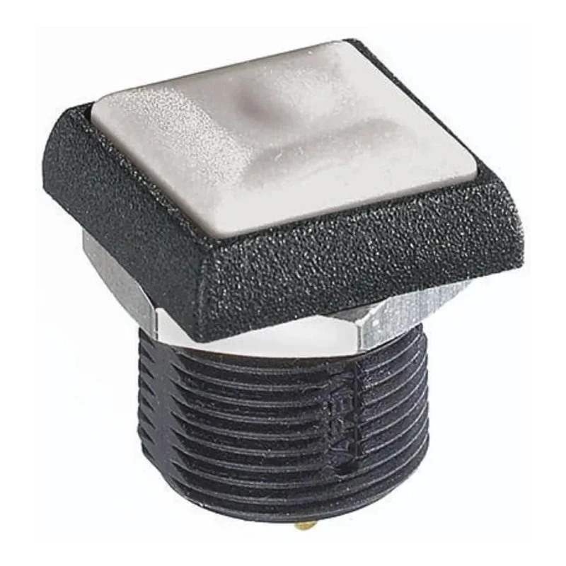 APEM Push Button Switch Momentary Panel Mount 16 mm Cutout SPST IP67 48 V DC 250 V AC IRC3S472