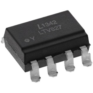 Lite-On DC Input 2-Channel Optocoupler Surface Mount 8-Pin PDIP LTV-827S-TA1