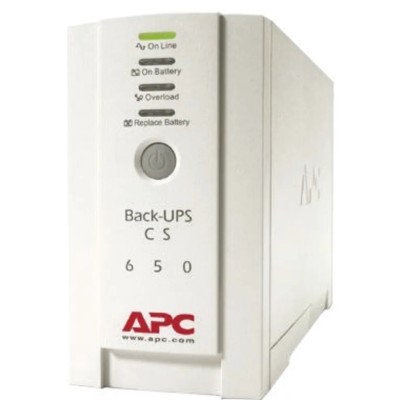 APC 650 VA, 7A Current, 180V-266V Input Offline Stand Alone Uninterruptible Power Supply BK650EI