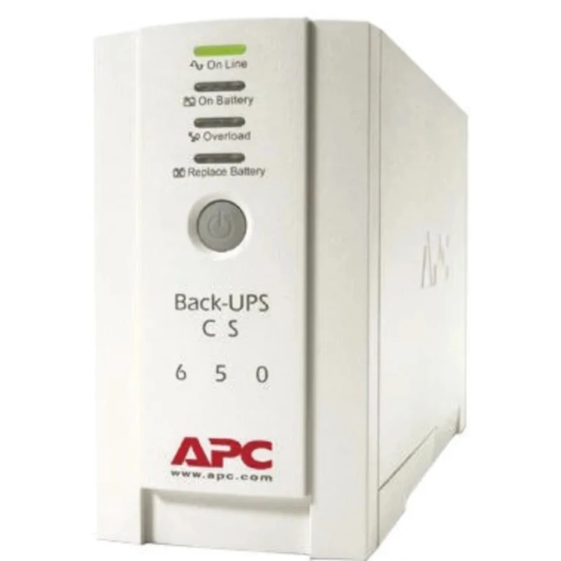 APC 650 VA, 7A Current, 180V-266V Input Offline Stand Alone Uninterruptible Power Supply BK650EI