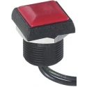 APEM IR Series Push Button Switch Momentary Panel 16 mm Cutout SPST IP67 48 V dc 250 V ac IRC3F462