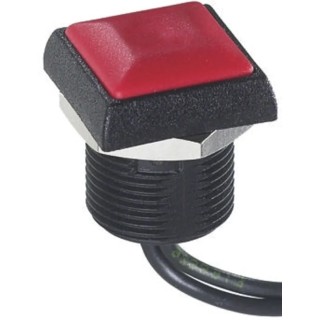 APEM IR Series Push Button Switch Momentary Panel 16 mm Cutout SPST IP67 48 V dc 250 V ac IRC3F462