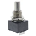 Bourns EM14 Series 5V dc Optical Incremental Encoder 8 ppr Quadrature Signal Flatted Shaft 6.35 mm 