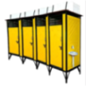 4 Seater Portable Toilet Cabins