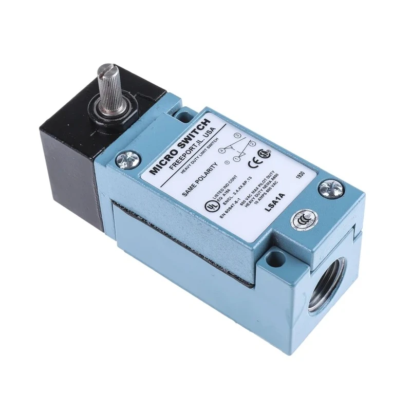 Honeywell Technologies HDLS Series Side Rotary Limit Switch, SPDT, IP67, Die Cast Zinc Housing, 600V LSA1A