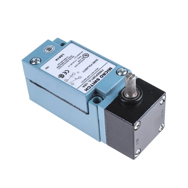 Honeywell Technologies HDLS Series Side Rotary Limit Switch, SPDT, IP67, Die Cast Zinc Housing, 600V LSA1A