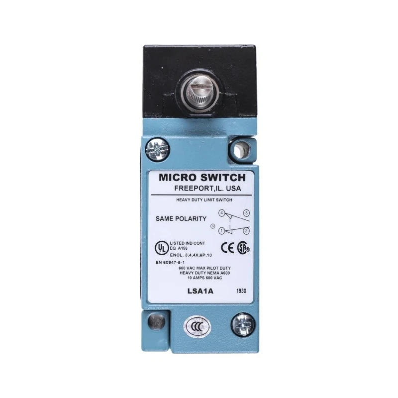 Honeywell Technologies HDLS Series Side Rotary Limit Switch, SPDT, IP67, Die Cast Zinc Housing, 600V LSA1A