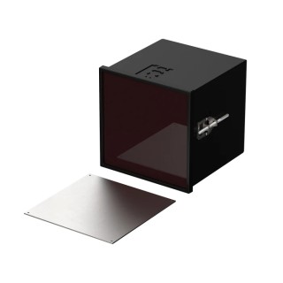 Bopla Black Polyphenylene Ether and Polystyrene Electrical Enclosure Uninorm (Set) Series IP40 17981301.H NGS 9813