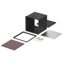 Bopla Black Polyphenylene Ether and Polystyrene Electrical Enclosure Uninorm (Set) Series IP40 17981301.H NGS 9813