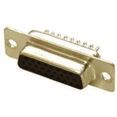 Amphenol Communications Solutions HD 62 Way Straight Panel Mount Female D-Sub Connector L77HDC62S
