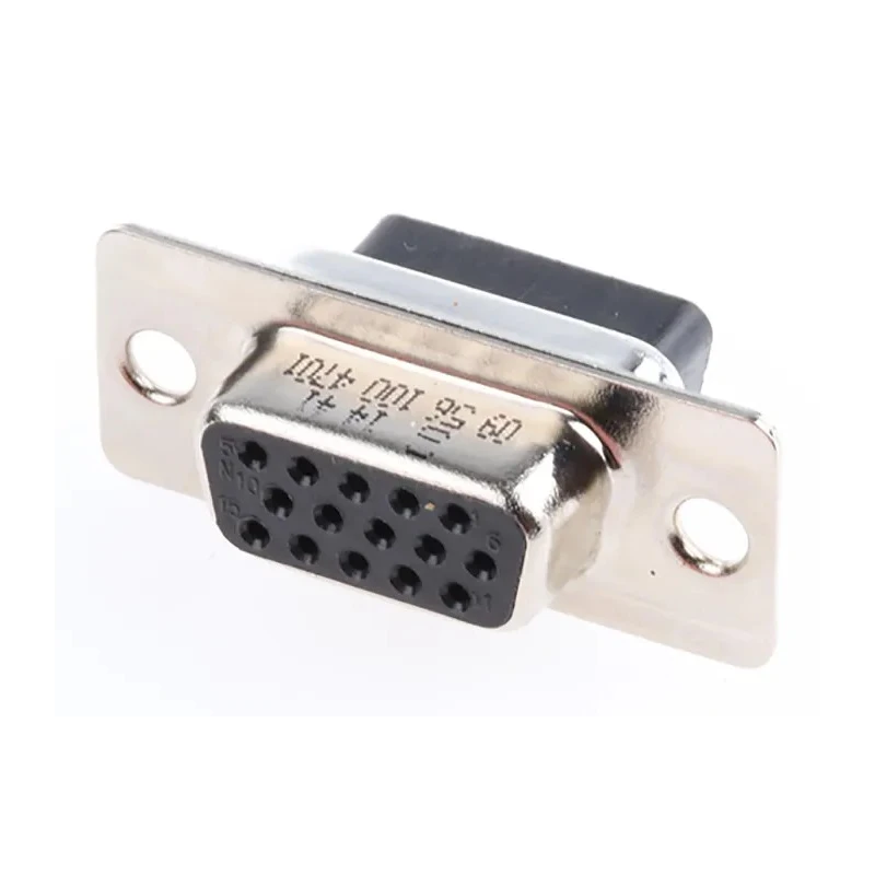 HARTING D-Sub 15 Way Straight 2.29 mm Pitch Cable D-Sub Connector with Screw Lock Female 09561004701