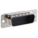 HARTING D-Sub 26 Way Straight 2.29 mm Pitch Cable D-Sub Connector with Screw Lock Male 09562005601
