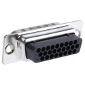 HARTING D-Sub 26 Way Straight 2.29 mm Pitch Cable D-Sub Connector with Screw Lock Male 09562005601