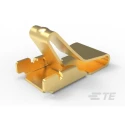 TE Connectivity 1.2 mm Stainless Steel Surface Mount Grounding Contact with Gold Plating 2306334-3