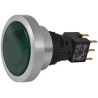 APEM A9 Series Illuminated Momentary Push Button Switch Panel Mount DPDT Green LED IP65 30 mm Cutout A9PFA1Y2EJ2
