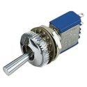 APEM Toggle Switch Panel Mount On-On SPDT Solder Terminal 11mm Actuator Length 106322103