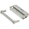 HARTING 26-Way 2 Row Female IDC Connector for Cable 2.54mm Pitch, 320V AC, 2.5A 09185267813