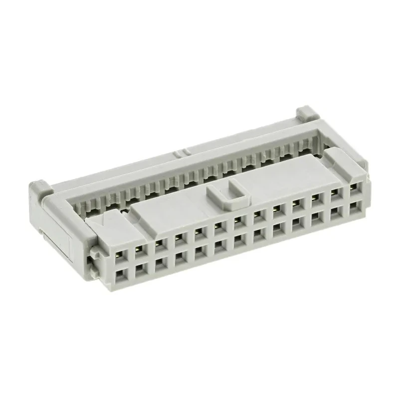 HARTING 26-Way 2 Row Female IDC Connector for Cable 2.54mm Pitch, 320V AC, 2.5A 09185267813