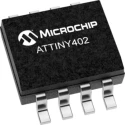 Microchip 8 bit AVR ATTINY402 Microcontroller 20 MHz 4kB FLASH 8-Pin SOIC ATTINY402