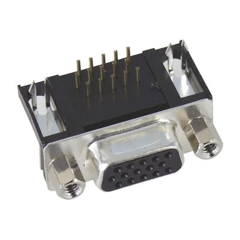 HARTING D-Sub 26 Way Right Angle 2.29 mm Pitch Through Hole Connector Female with 4 to 40 UNC Screw Lock 09562527613