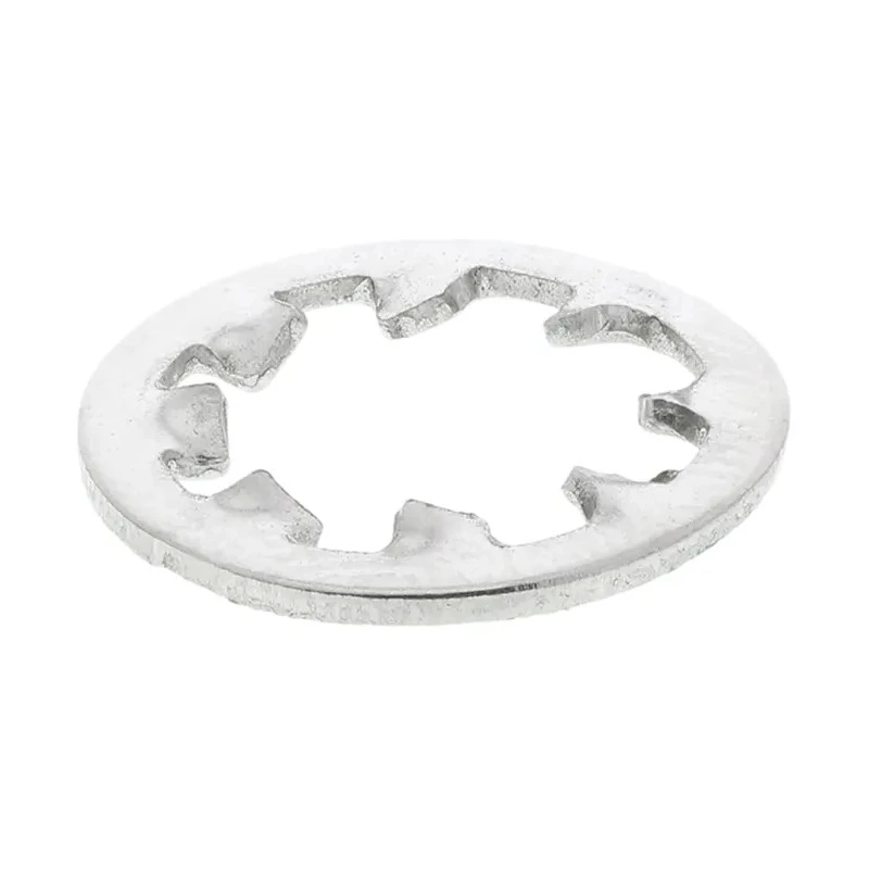 RS PRO Stainless Steel Plain Internal Tooth Shakeproof Washer, M8, DIN 6797J 187-0614