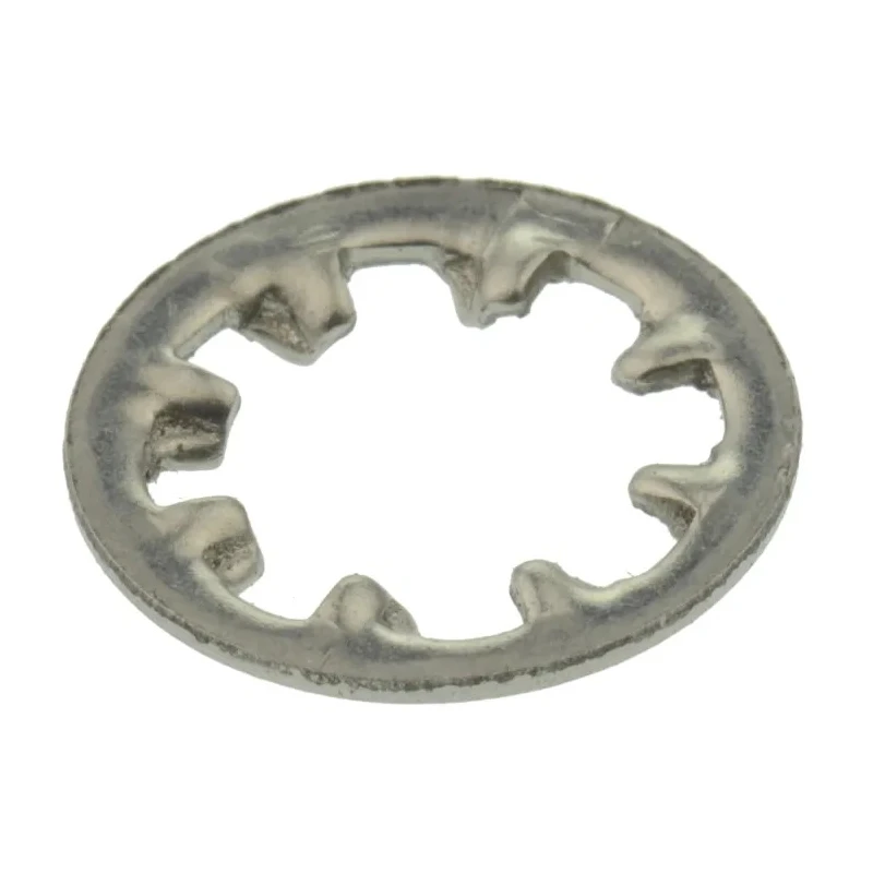 RS PRO Stainless Steel Plain Internal Tooth Shakeproof Washer, M8, DIN 6797J 187-0614
