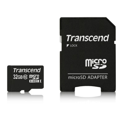 Transcend 32 GB MicroSD Memory Card Class 10 TS32GUSDHC10