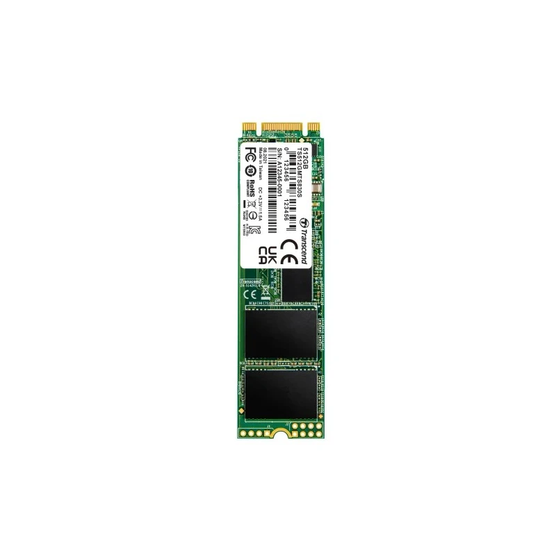 Transcend Internal M.2 SATA III 512 GB TLC NAND SSD MTS830S