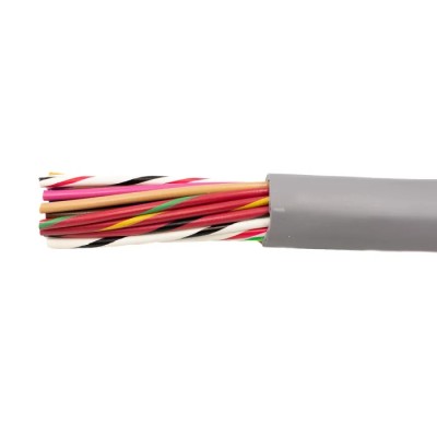 Alpha Wire Alpha Essentials Communication & Control Control Cable 30 Cores 0.35mm² 22 AWG Unscreened Grey 1181/30C SL001