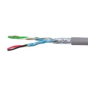 Alpha Wire Alpha Essentials Communication & Control Series Data Cable 2 Pairs 0.35 mm² 305 m Polyvinyl Grey 1243/2C SL001
