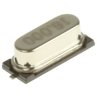 Euroquartz 16 MHz Crystal ±30 ppm Frequency Tolerance Surface Mount 2-Pin 4.2 mm x 16.000MHz 49USMX/30/50/-40+85/18pF/ATF
