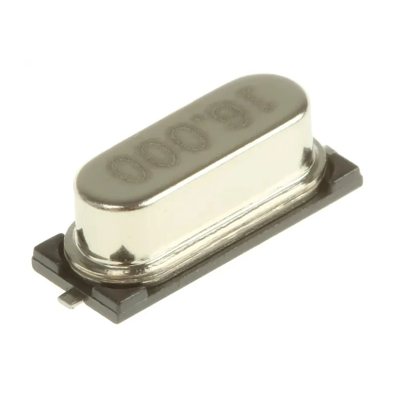 Euroquartz 16 MHz Crystal ±30 ppm Frequency Tolerance Surface Mount 2-Pin 4.2 mm x 16.000MHz 49USMX/30/50/-40+85/18pF/ATF