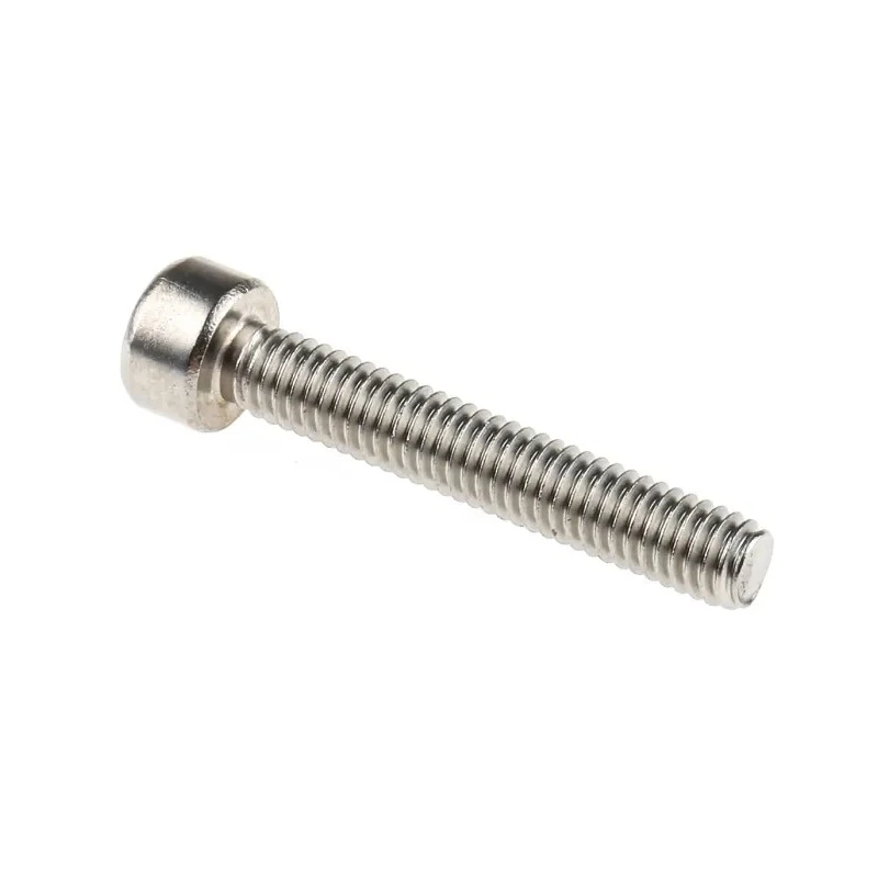 RS PRO Plain Stainless Steel Hex Socket Cap Screw, Hex Socket, M4 x 25 mm 187-1285