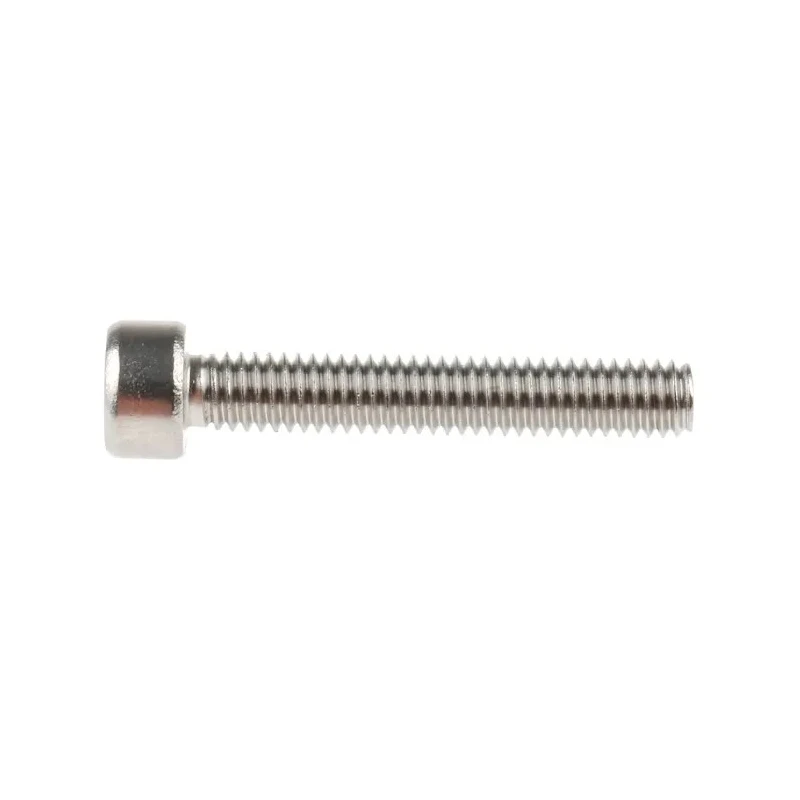 RS PRO Plain Stainless Steel Hex Socket Cap Screw, Hex Socket, M4 x 25 mm 187-1285