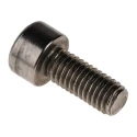 RS PRO Plain Stainless Steel Hex Socket Cap Screw, Hex Socket Drive, M5 x 12 mm 187-1314
