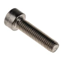 RS PRO Plain Stainless Steel Hex Socket Cap Screw M5 x 20 mm 187-1336