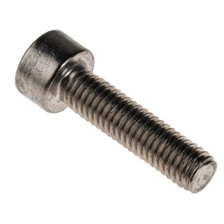 RS PRO Plain Stainless Steel Hex Socket Cap Screw M5 x 20 mm 187-1336