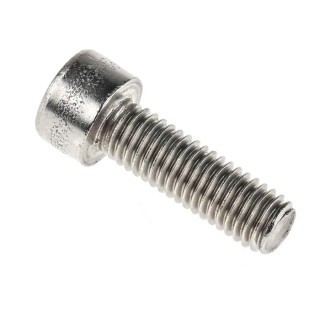 RS PRO Plain Stainless Steel Hex Socket Cap Screw M8 x 25 mm DIN 912 Grade A 187-1493