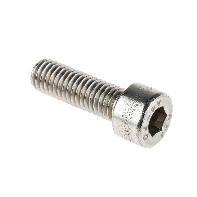 RS PRO Plain Stainless Steel Hex Socket Cap Screw M8 x 25 mm DIN 912 Grade A 187-1493