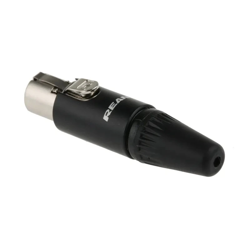 Re-An Products Cable XLR Connector, Straight Female, 3 Way, Gold Plating RT3FC-B
